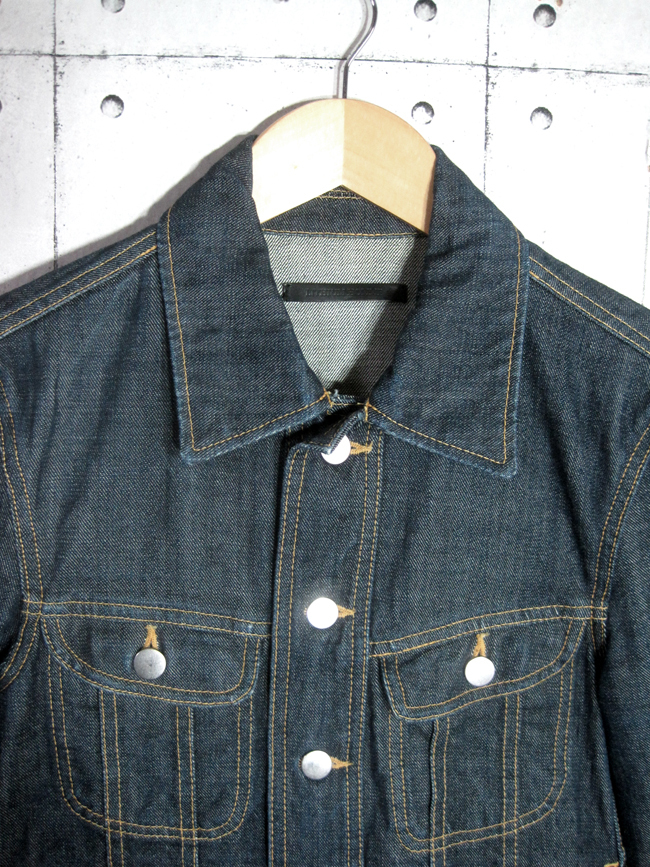 LITHIUM HOMME リチウムオム/LH22-2200 RIGID DENIM JACKET スリム  