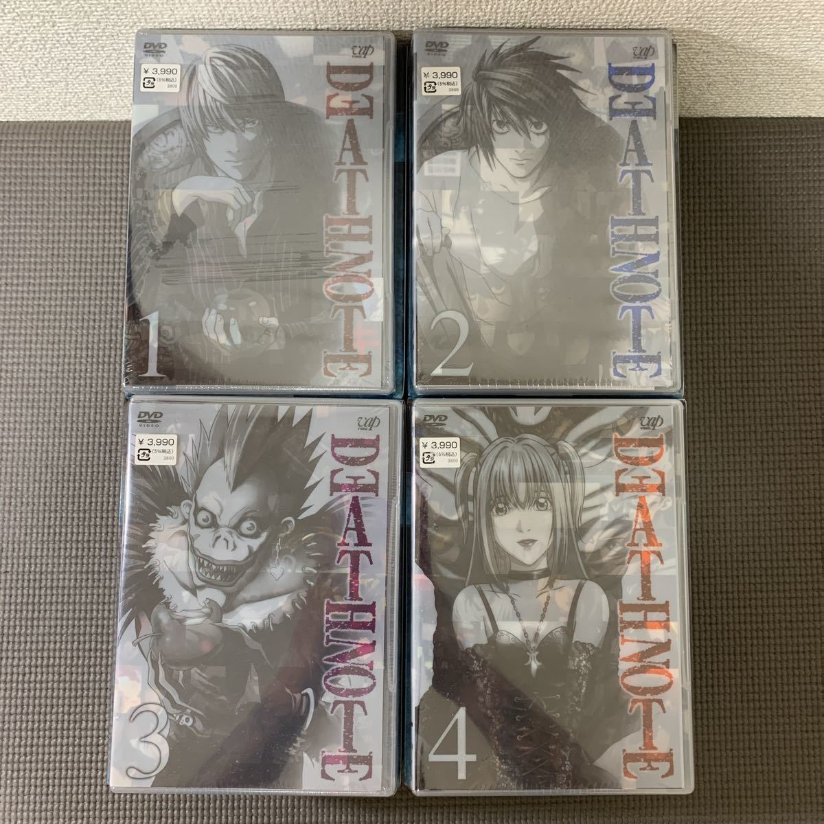 Death Note アニメ Dvd フィギュア付き 新品未開封 初回限定盤