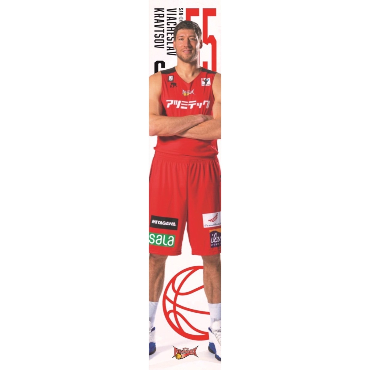 三遠ネオフェニックス #55 ヴィアチェスラフ クラフツォフ選手 タペストリー②(その他)｜売買されたオークション情報、yahooの商品情報をアーカイブ公開 - オークファン その他