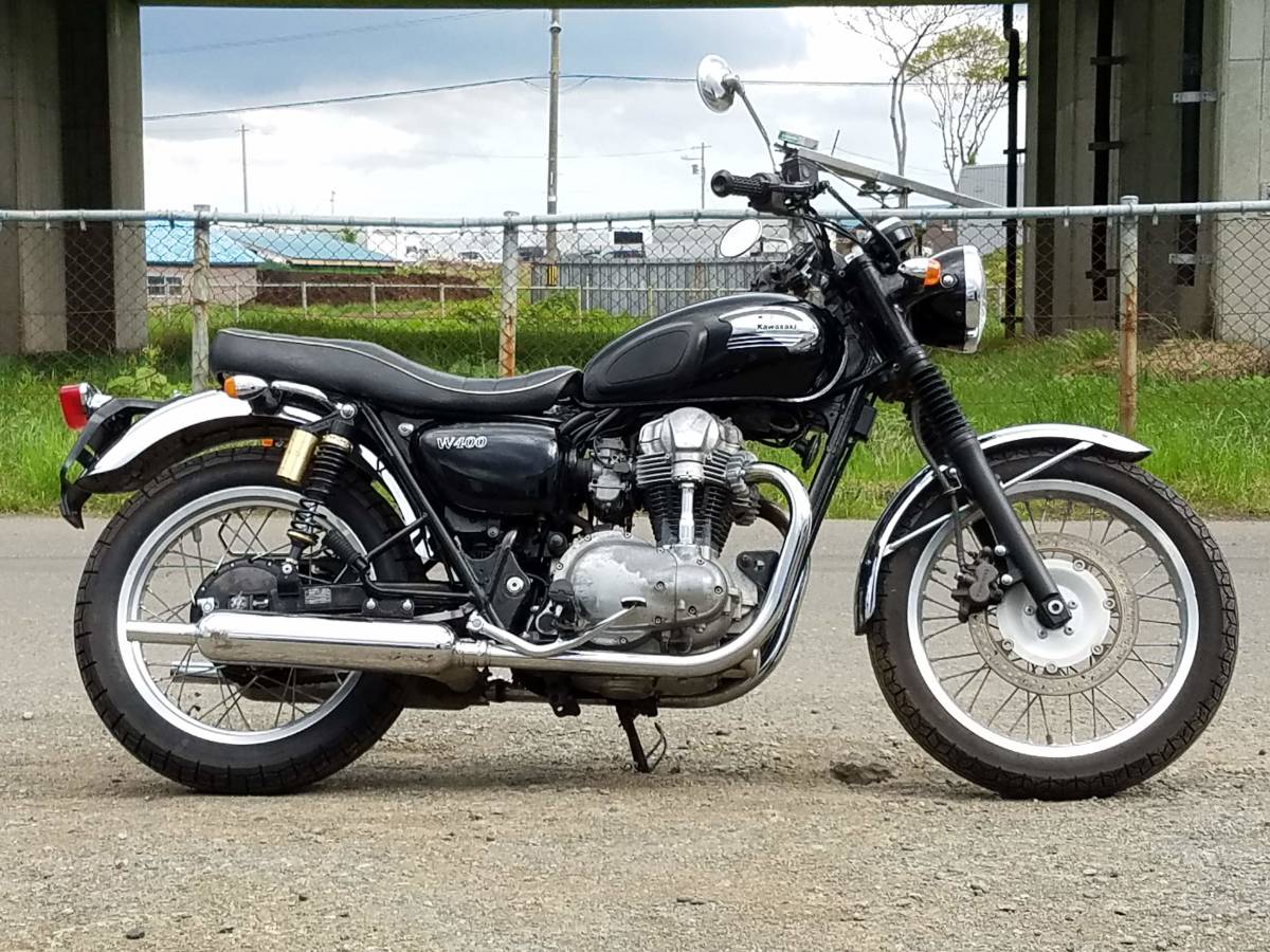 本物の商品一覧 全国発送可☆カワサキ W400 EJ400A 動画有☆交換下取り