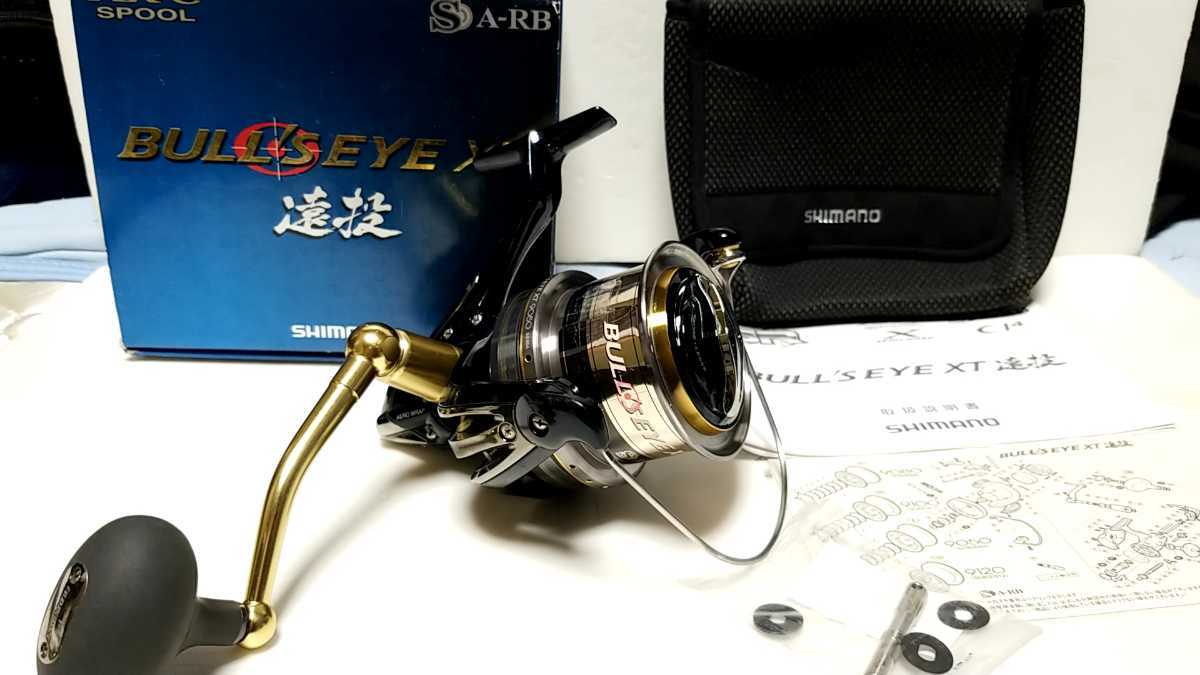 シマノ ブルズアイXT 遠投 9050 リール　右 シマノ 右専用 09ブルズアイXT9050 管23GY 日本製 希少 シマノ 09