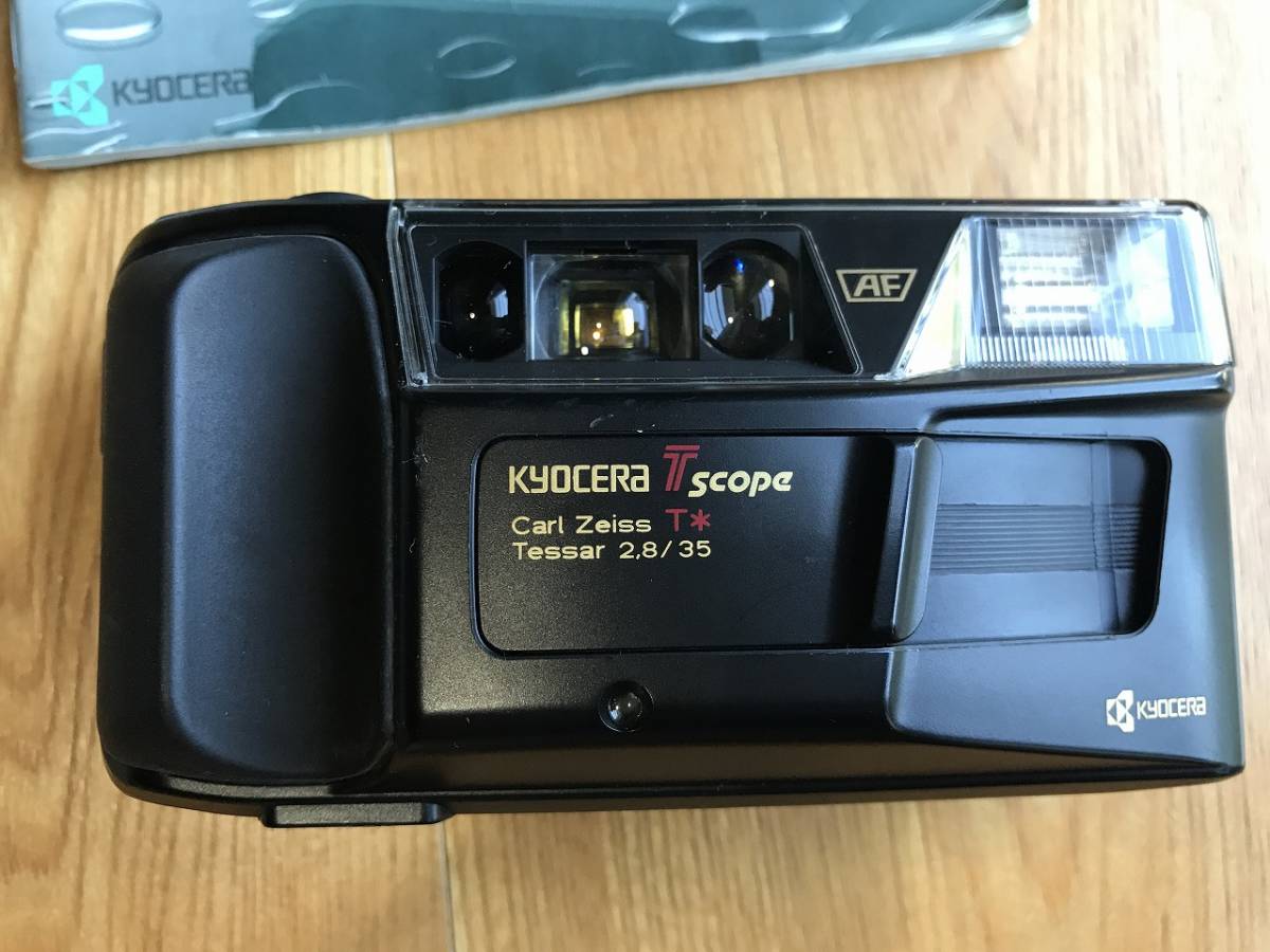現状品】KYOCERA T*scope 京セラ Tスコープ Carl Zeiss T* Tessar 2.8