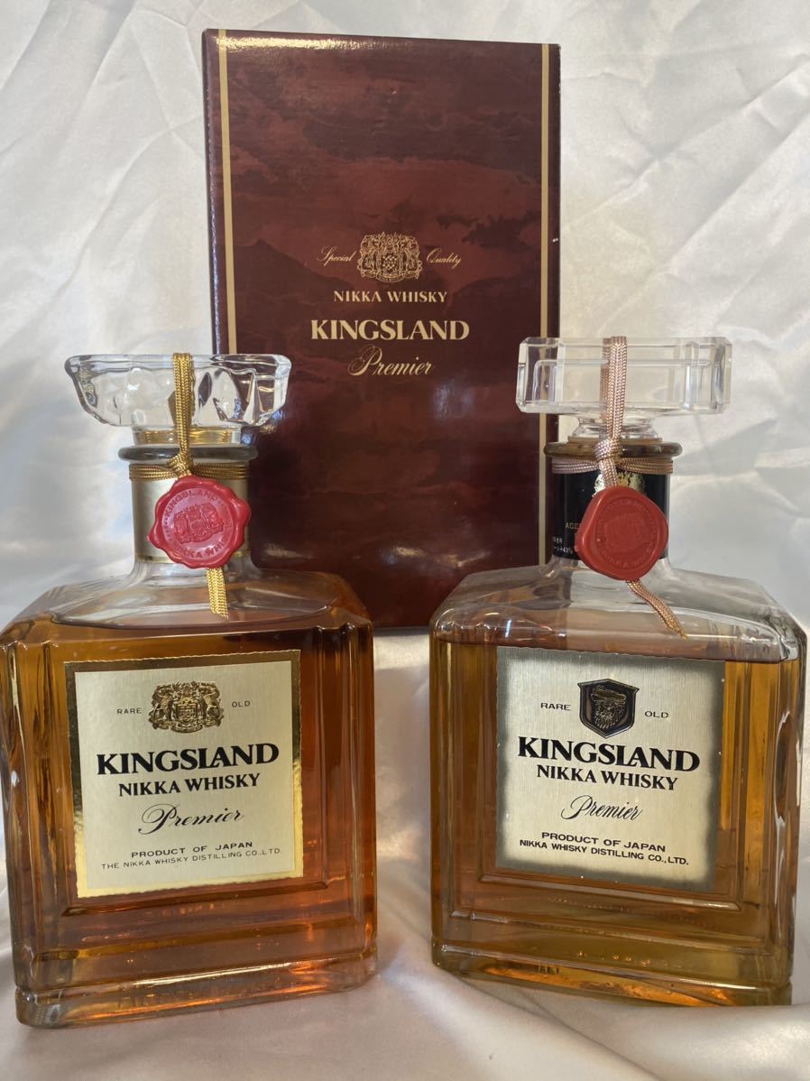 安い，爆買い １円スタート 古酒 未開栓 NIKKA WHISKY KINGSLAND ニッカウイスキー 特級 キングスランド プルミエ 新旧2本セット 760ml 43%(日本)｜売買されたオークション情報、yahooの商品情報をアーカイブ公開 - 日本