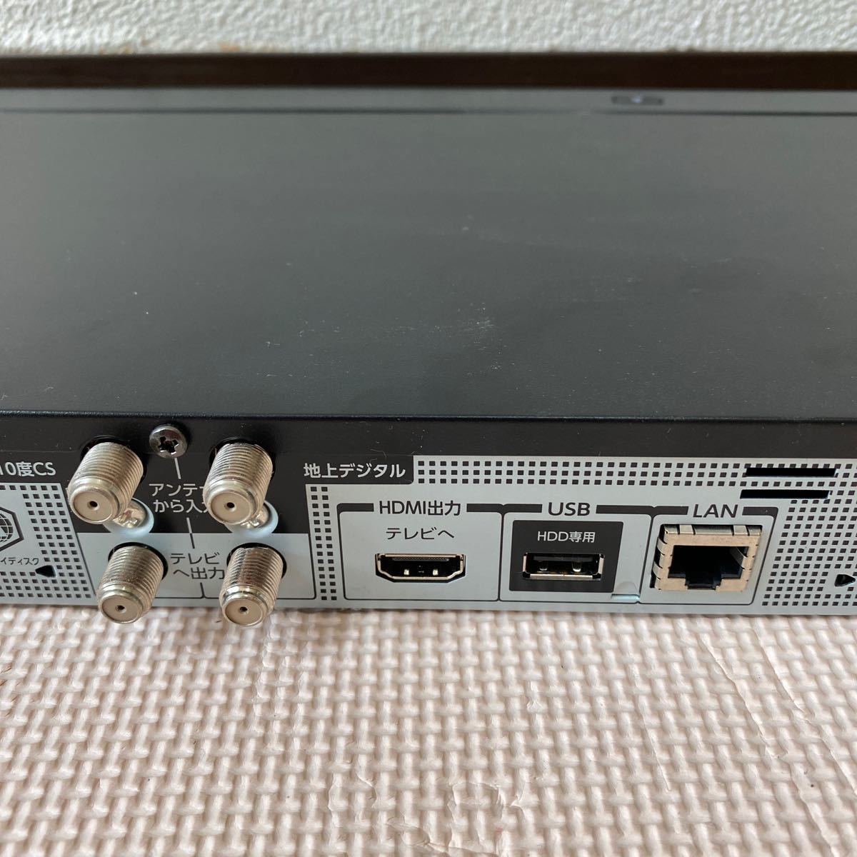 東芝 DBR-W1008 REGZA 1TB HDD⁄2チューナー搭載3D対応ブルーレイ DBR
