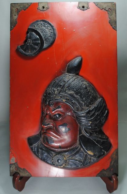 大珍品？仏教美術 大振り時代漆芸『奈良 東大寺・四天王 持国天と天平