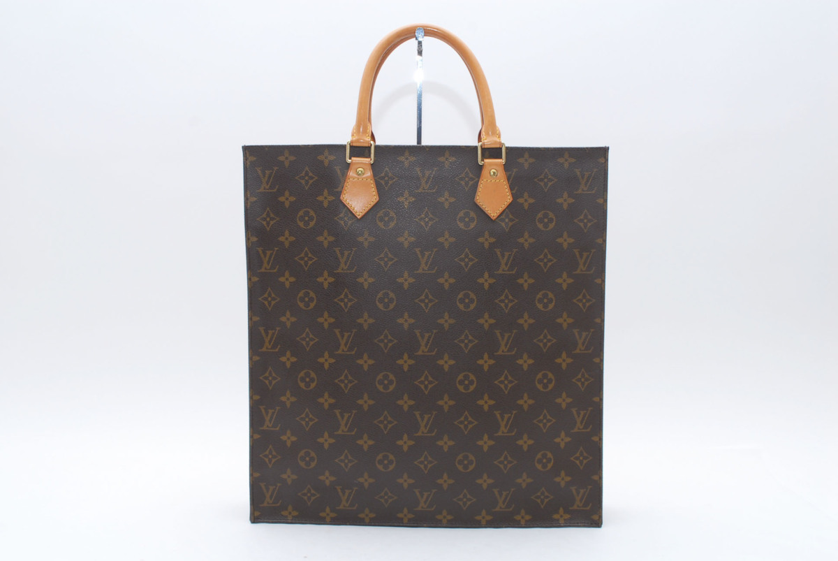 1円スタート 美品 ルイヴィトン LOUIS VUITTON サックプラ モノグラム