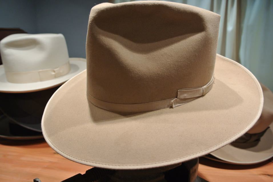 Borsalino ボルサリーノ ベージュハット　7 1/2 Borsalino 7 1/8 ボルサリーノ 57 Alex アレックス open road オープン