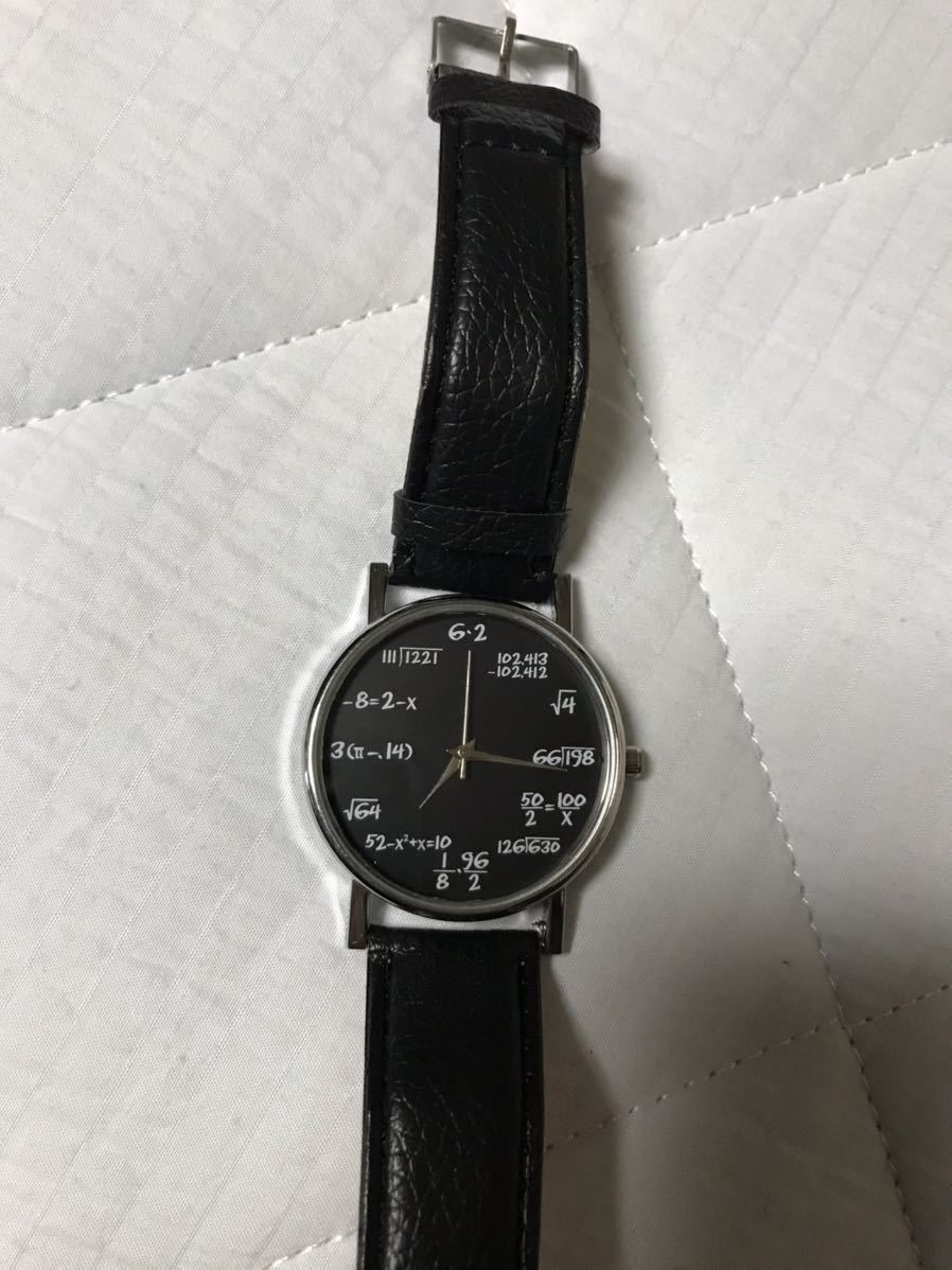 数式 腕時計 仮面ライダービルド 桐生戦兎風 黒 メンズ レディース 3針 時 分 秒 売買されたオークション情報 Yahooの商品情報をアーカイブ公開 オークファン Aucfan Com