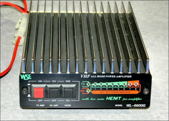 リニアアンプ(消音箱付き) ◇◇ 50MHz オールモード リニア アンプ 受信アンプ付き WL-6600G