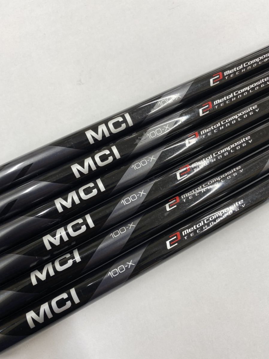 【本物保証，大得価】 フジクラシャフト MCI Black ブラック 100X 6本セット(フジクラシャフト)｜売買されたオークション情報、yahooの商品情報をアーカイブ公開 - オークファン 部品