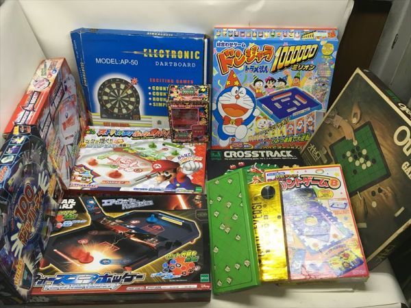 ダーツ ドラえもん ドンジャラ オセロ マジックパーティー エアホッケー コリントゲーム 等 ボードゲーム 12個セット 大量 まとめ お家 ボードゲーム 売買されたオークション情報 Yahooの商品情報をアーカイブ公開 オークファン Aucfan Com