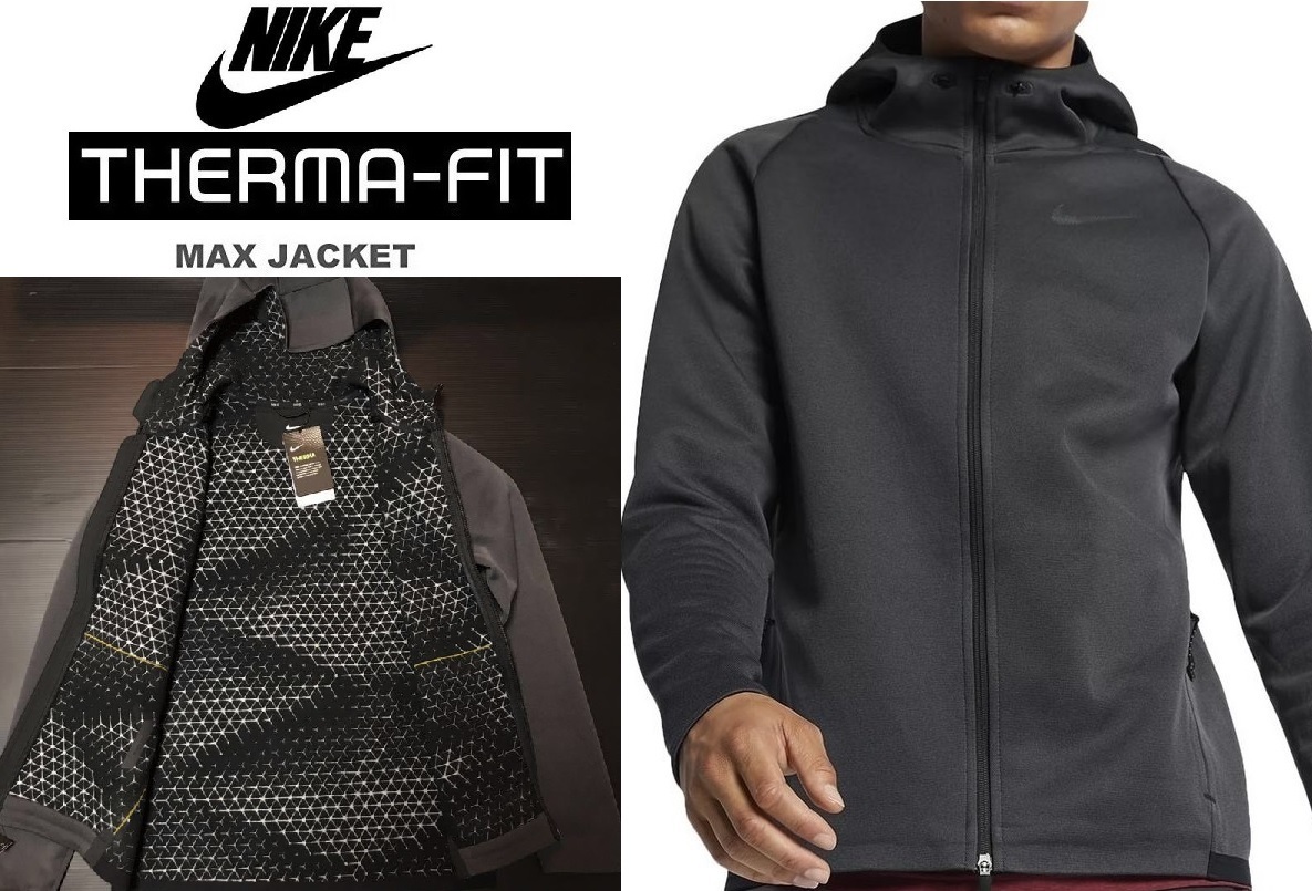 100%新品，限定セール 定価21060円 ナイキ THERMA-FIT サーマスフィア マックス ジャケット 防寒 裏起毛 32037-060 Mサイズ(パーカー)｜売買されたオークション情報、yahooの商品情報をアーカイブ公開 - オークファン パーカー