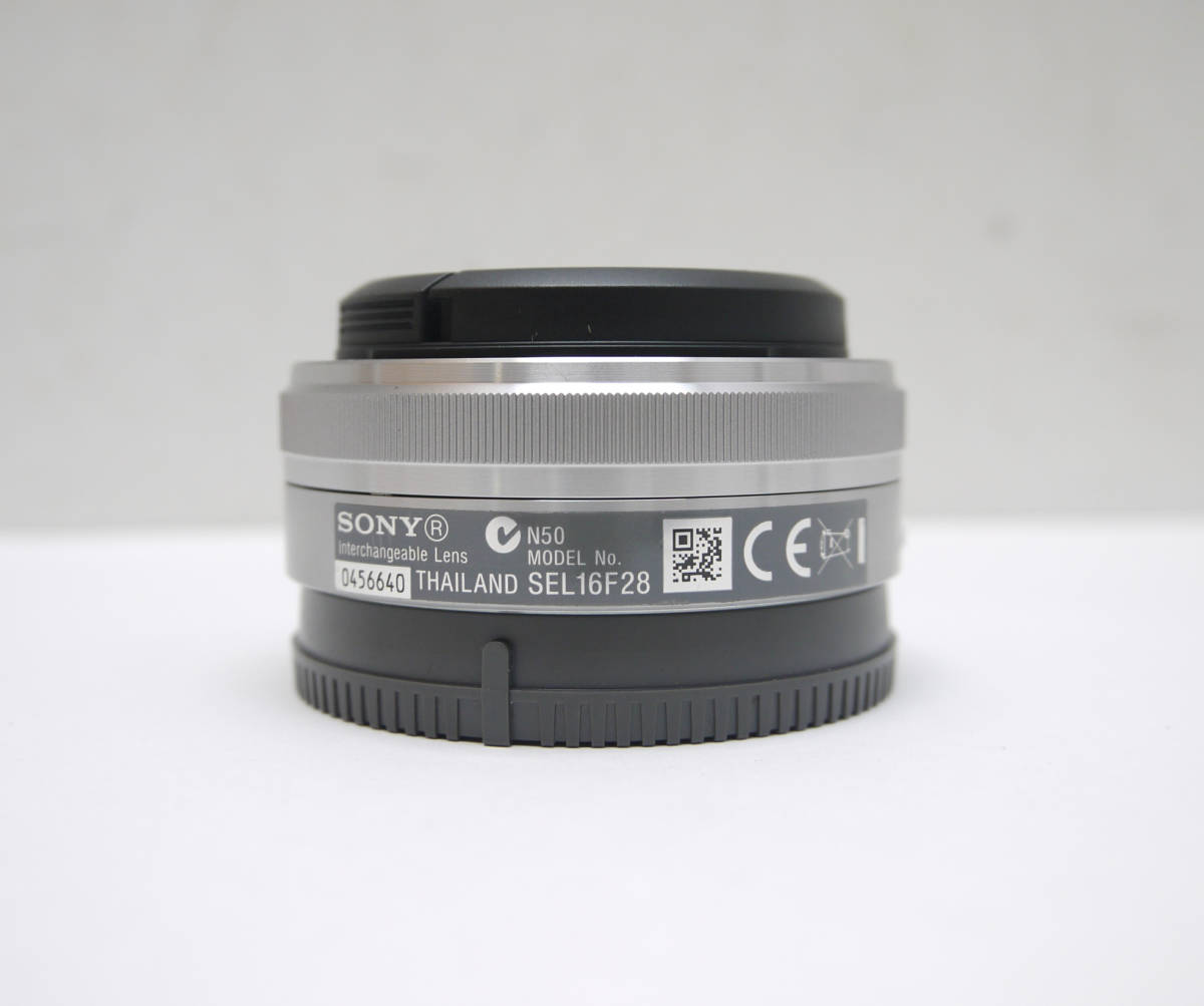 SONY E 16mm F2.8 SEL16F28 薄型単焦点レンズ Eマウント パンケーキレンズ