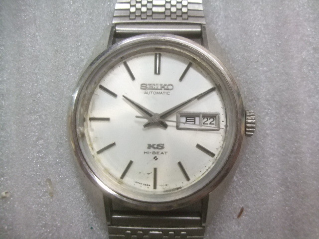 キングセイコー | M*y様 SEIKO自動巻き 可動品 ガラス 1970年代キング