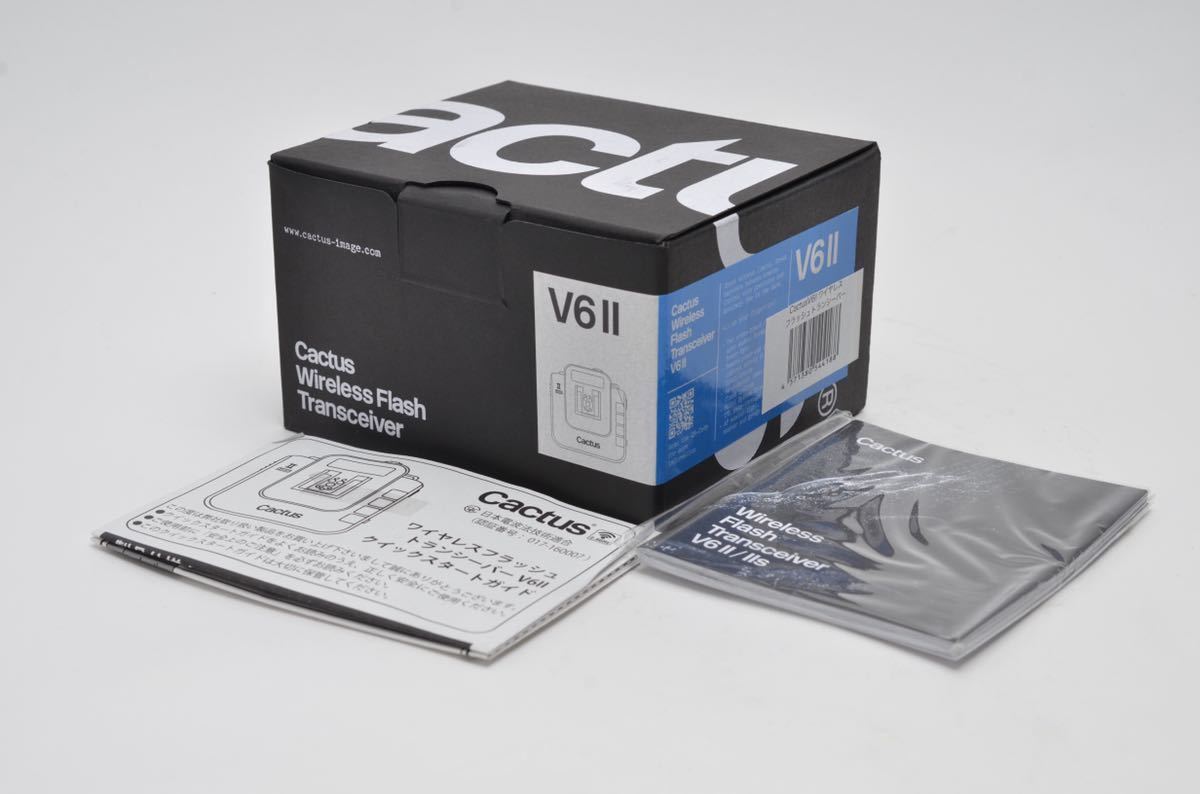 美品】 Cactus V6 II HSS カクタス ワイヤレスフラッシュ