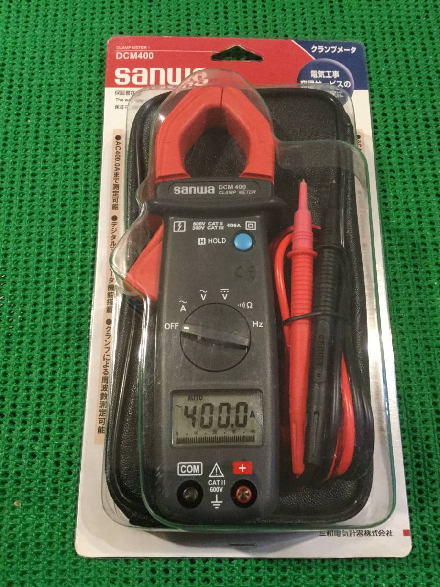 三和電気計器 クランプメータ DCM400