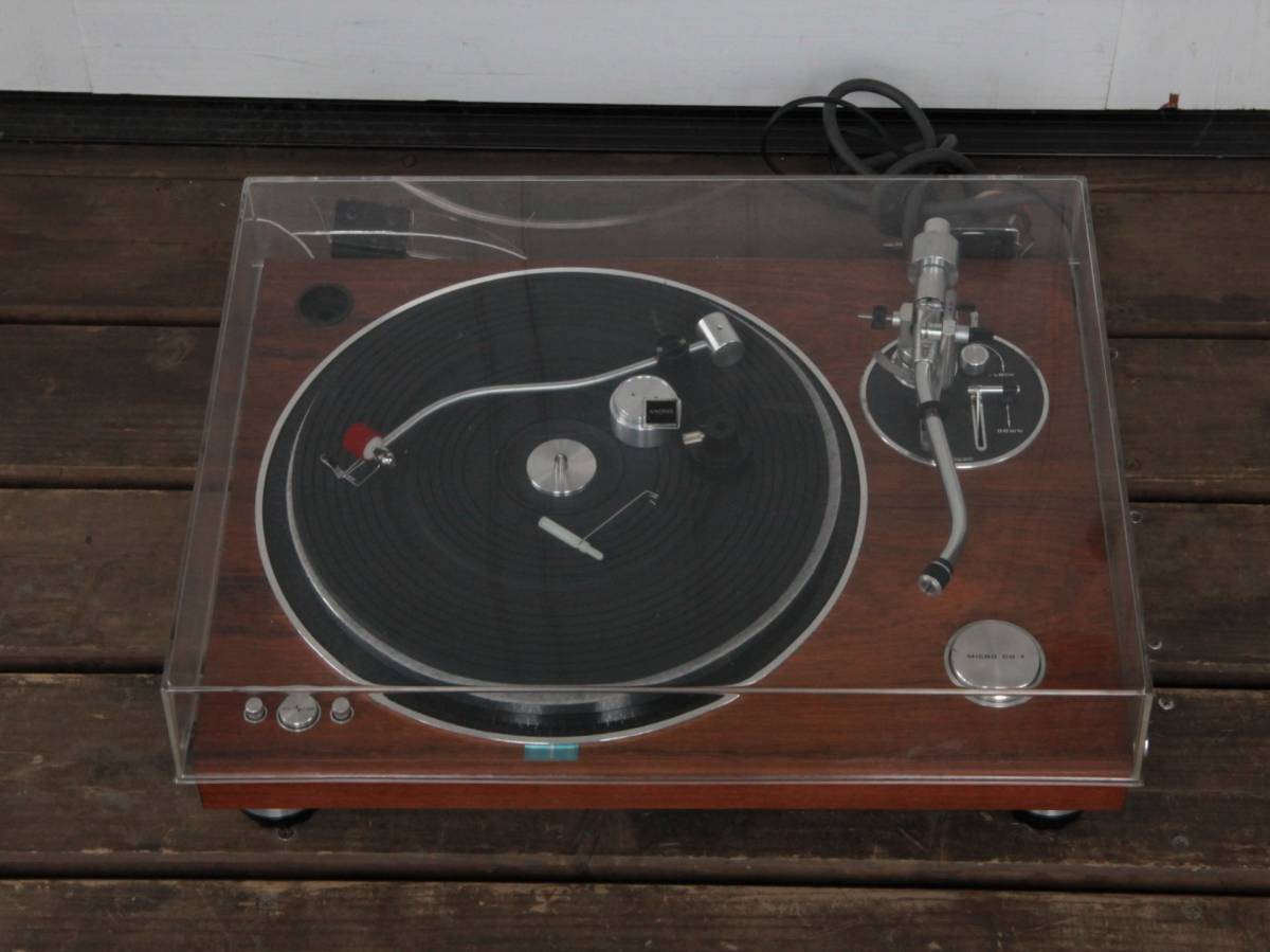 j☆MICRO マイクロ DD-7 ターンテーブル レコードプレーヤー☆ MICRO 