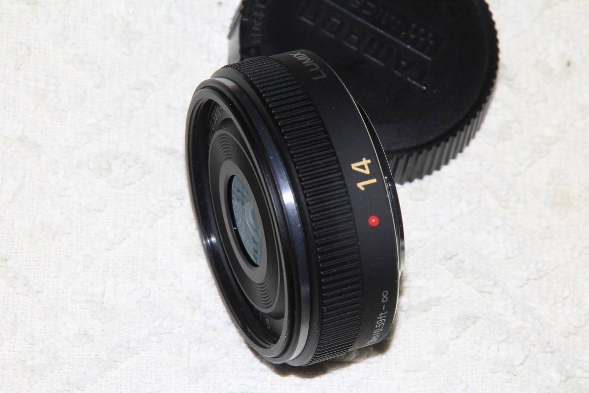 パナソニック Panasonic LUMIX G 14mm F2.5 ASPH. ブラック H-H014(パナソニック)｜売買された ...