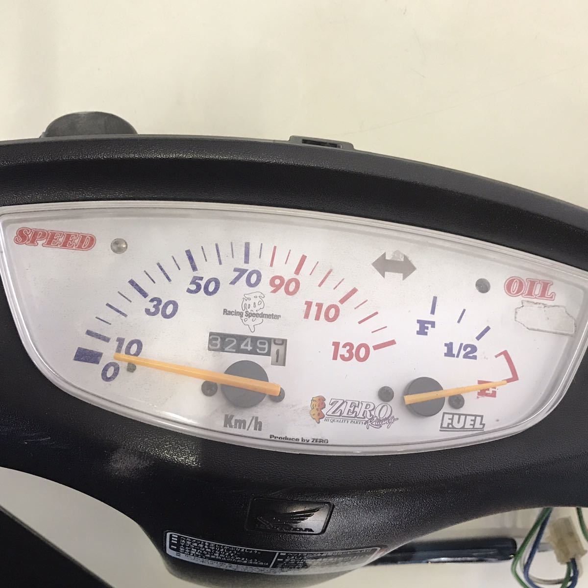 希少・当時物レーシングサービスZERO 130km⁄h スピードメーター ZERO