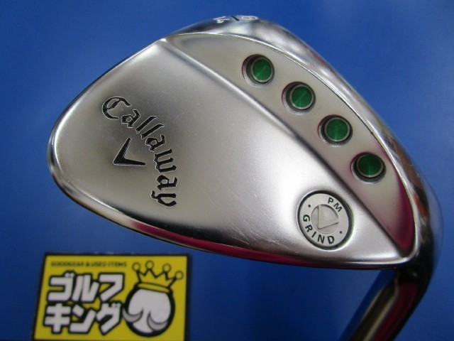 【SALE，限定SALE】 GK豊田 707 キャロウェイ PM GRIND 2019 CHROME 56-14 ATTAS spinwedge Wedge 56度 ウェッジ 激安 特価 お値打ち(キャロウェイ)｜売買されたオークション情報、yahooの商品情報をアーカイブ公開 - オークファン 男性右きき用