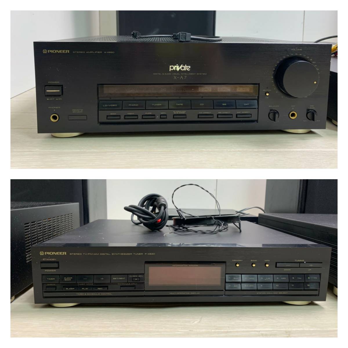K☆378 パイオニア プライベート システムコンポ pioneer private X-A7 