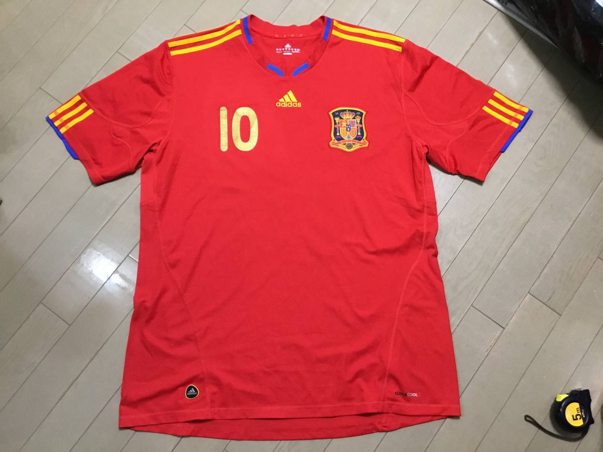 2026，定番人気 状態良好 サッカー スペイン代表 チーム ユニフォーム US 2XL XXL ビックサイズ アディダス 6XO(スペイン)｜売買されたオークション情報、yahooの商品情報をアーカイブ公開 - オークファン ユニフォーム