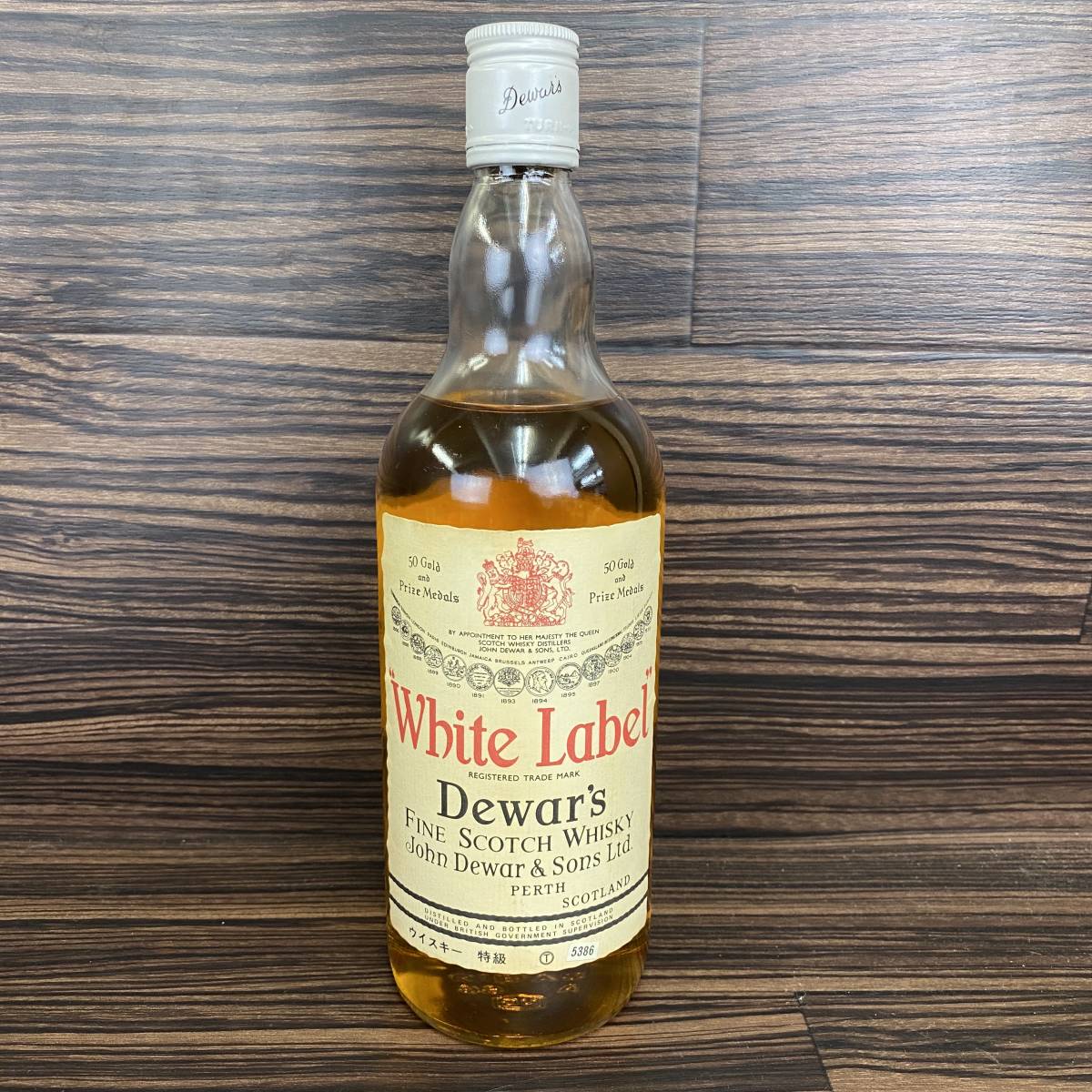 未開栓 DEWAR'S White Label 760ml 43％ スコッチ ウイスキー 古酒