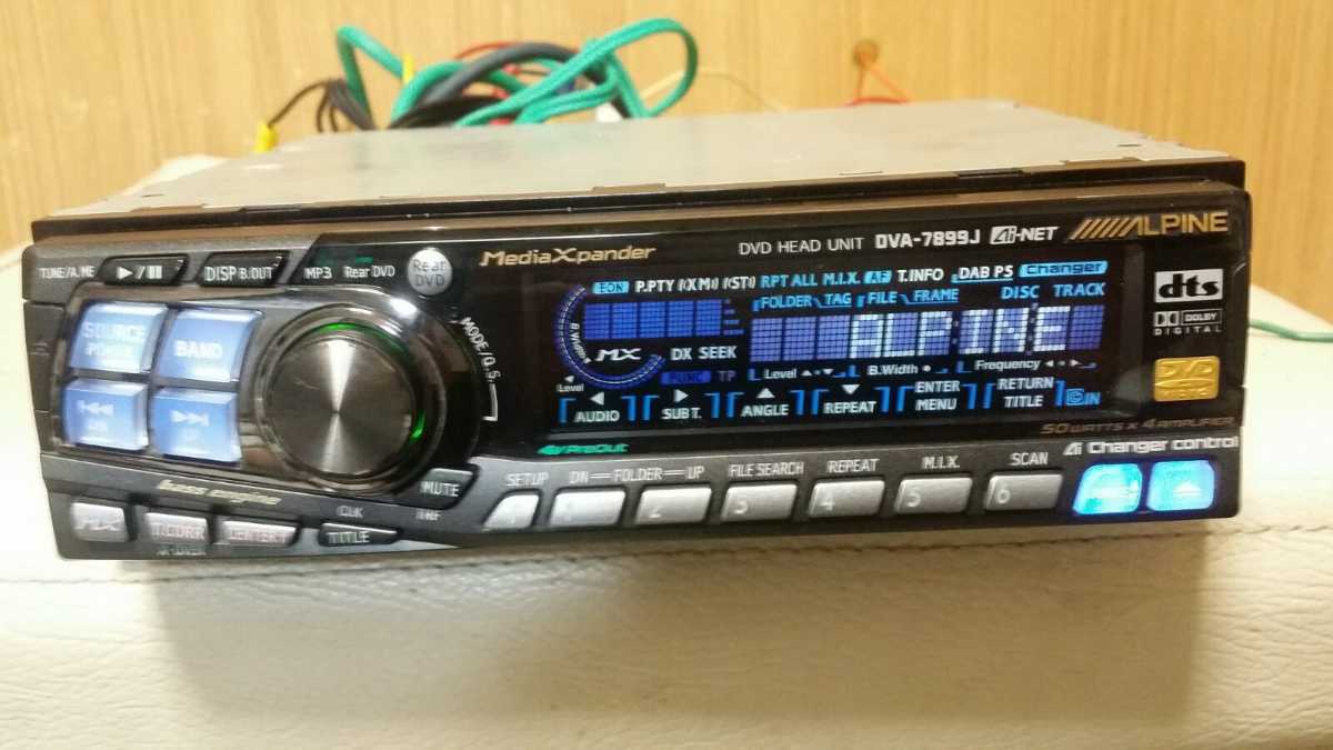 DVA-7899J DVD ALPINE CD Alpine ハイエンド UNIT HEAD DVDプレーヤー