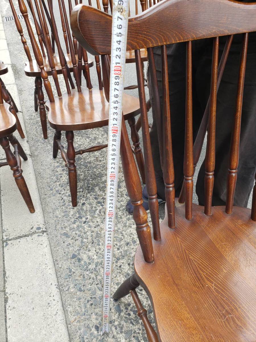 1889 7脚セット Kかしわ 飛騨の家具 柏木工 ダイニングチェア 椅子