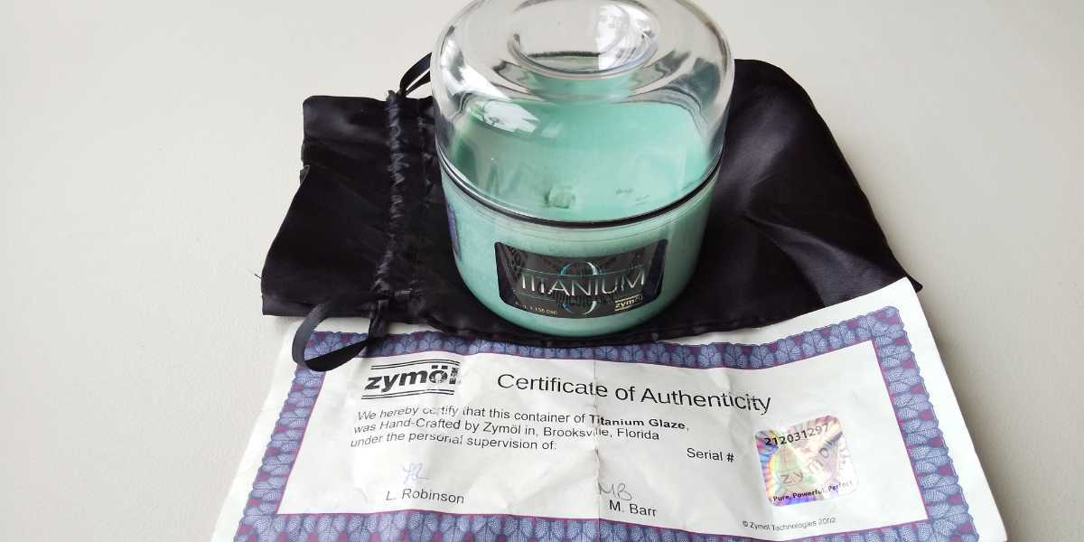 送料無料 中古 ZYMOL（ザイモール）Titanium Glaze チタニウムグレイズ  