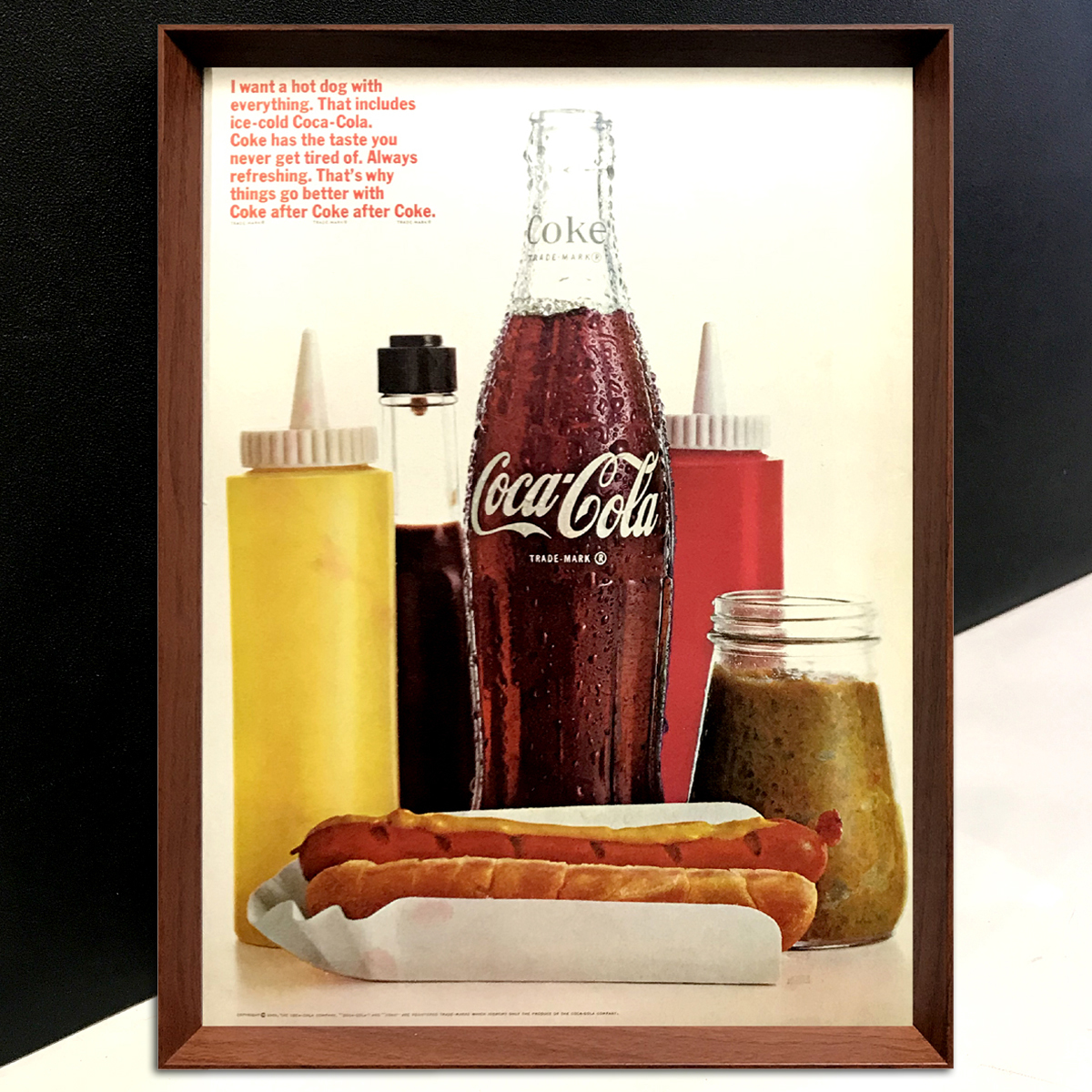 コカ・コーラ 1960年代半ば 食料品店 ダイナー ホット 1960年代 1964年 
