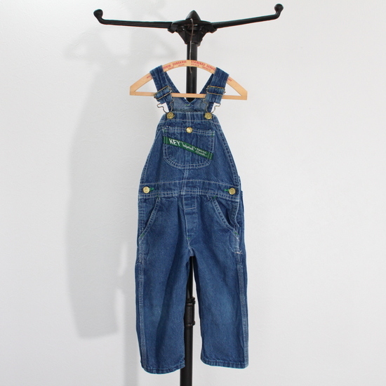 Key キッズ オーバーオール デニム 表記2サイズ 子供服 サロペット ボトム 古着 古着卸 激安 検 90s 70s 40s 50s ヴィンテージ 90 85 94cm 売買されたオークション情報 Yahooの商品情報をアーカイブ公開 オークファン Aucfan Com