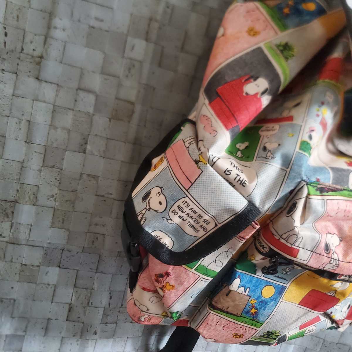 新品 レスポートサック スヌーピー コミック柄 リュック 送料無料 