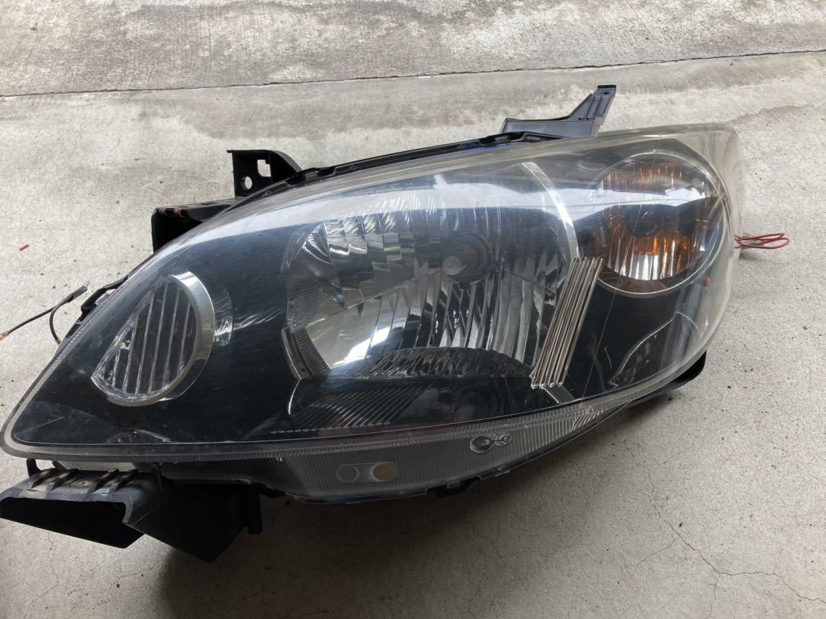 マツダ MAZDA MPV LW3W 後期 純正ヘッドライト 左右セット ハロゲン