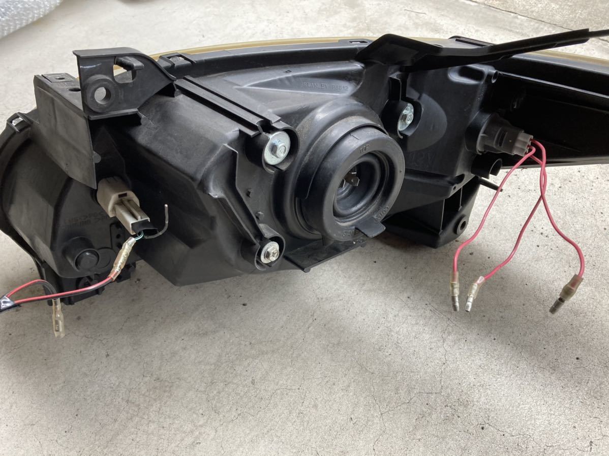 マツダ MAZDA MPV LW3W 後期 純正ヘッドライト 左右セット ハロゲン