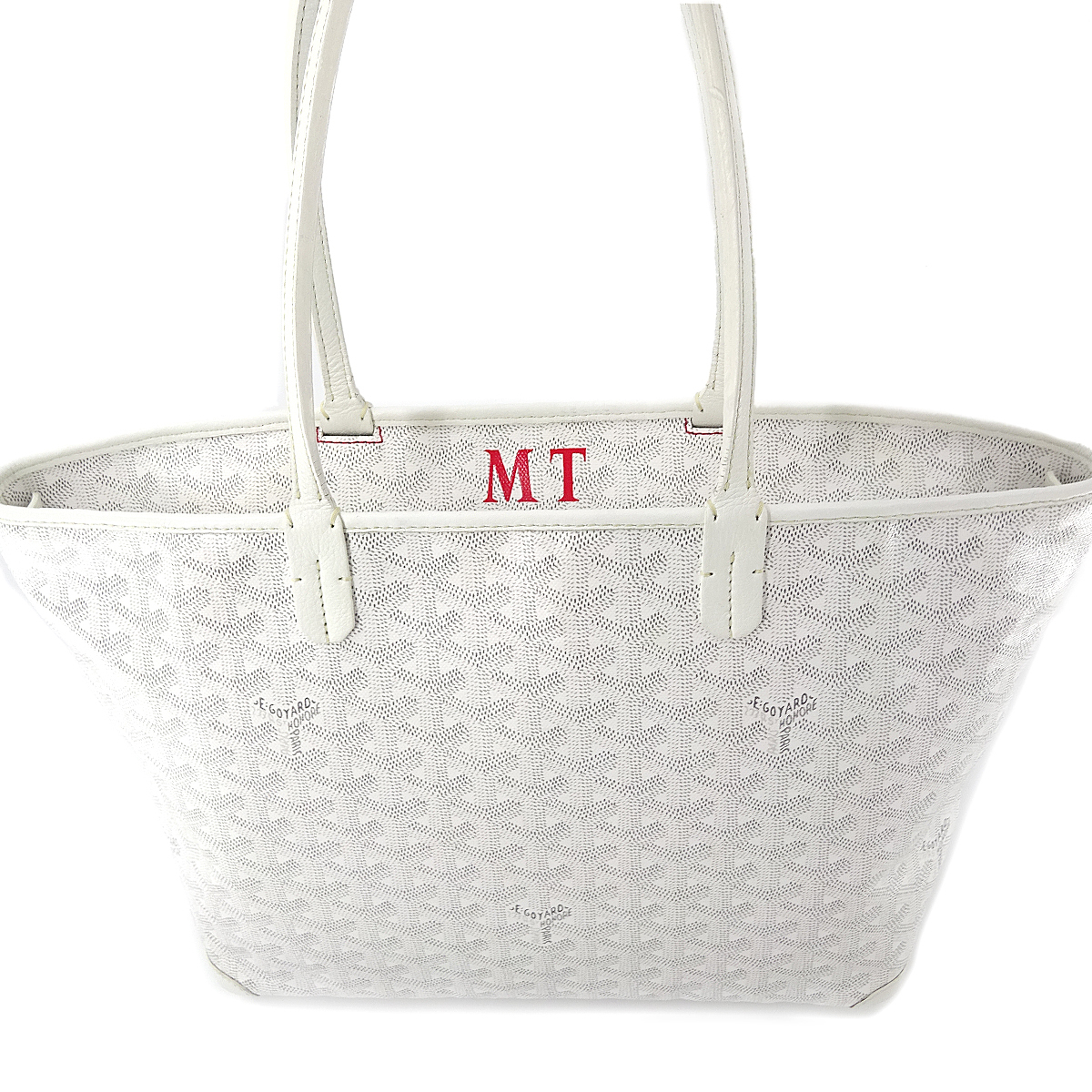 1円□ 極美品 ゴヤール GOYARD アルトワ PM トート バッグ PVC レザー 