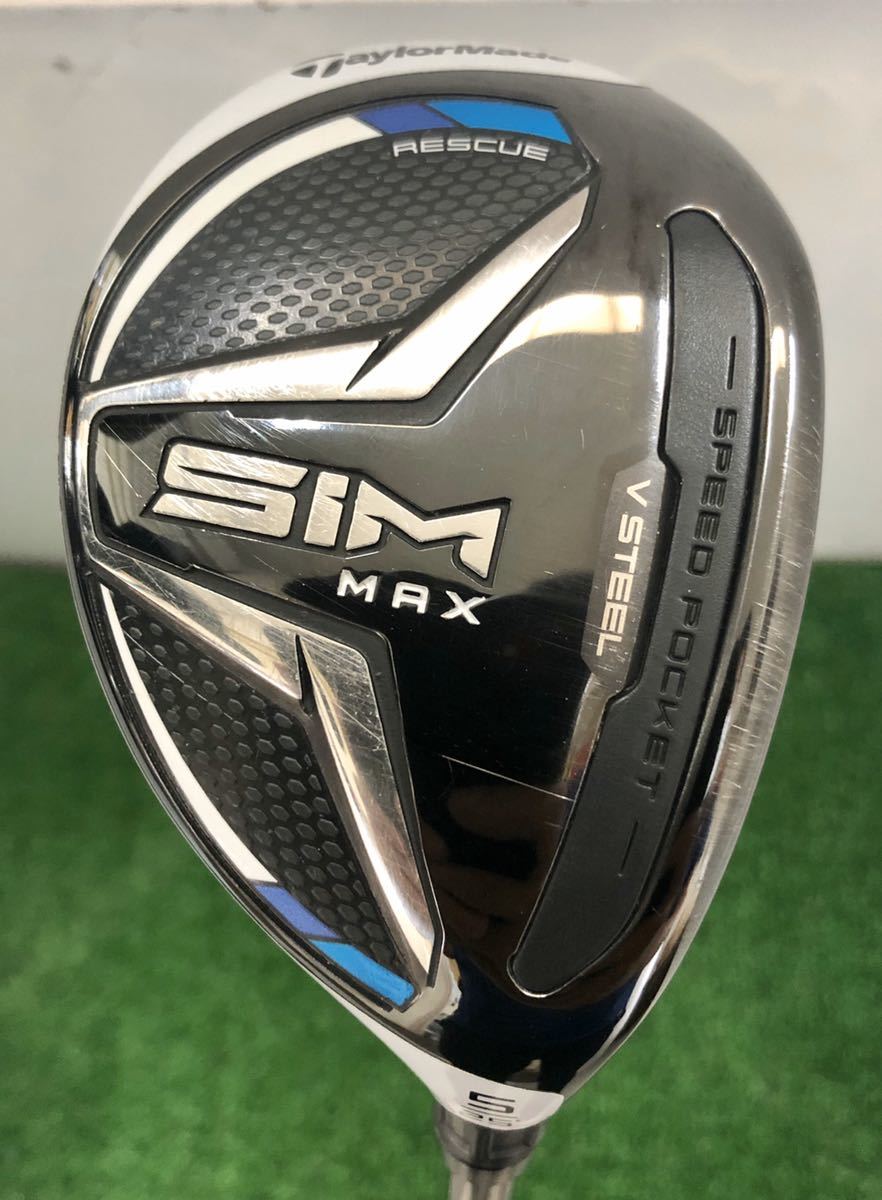  18 980円 TaylorMade テーラーメイド SIM MAX 5U 日本仕様 ヘッドカバーあり ロフト：25&deg; ユーティリティー(テーラーメイド)｜売買されたオークション情報、yahooの商品情報をアーカイブ公開 - オ 男性右きき用