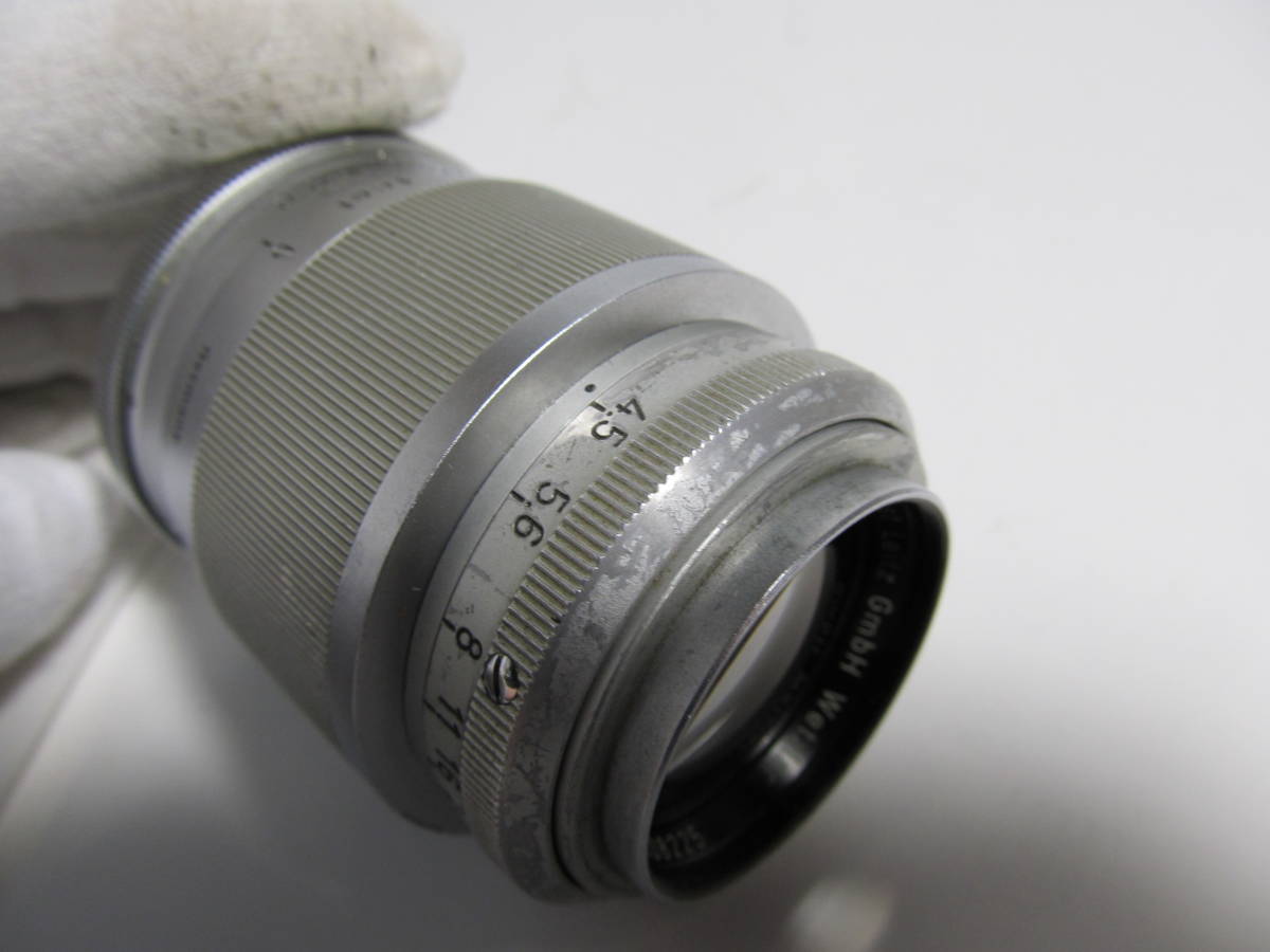 ライカ Hektor 13.5cm F4.5 Hektor f4.5 135mm Paint Black 社外