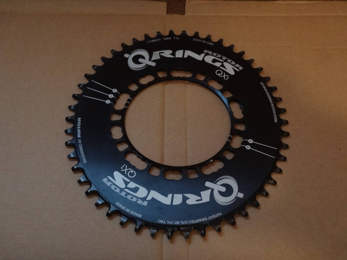 最安値，限定セール 良品 ローター ROTOR QX1 50T PCD110 5穴 ナローワイド BD-1 ブロンプトンなど(チェーンリング)｜売買されたオークション情報、yahooの商品情報をアーカイブ公開 - オークファン チェーンリング