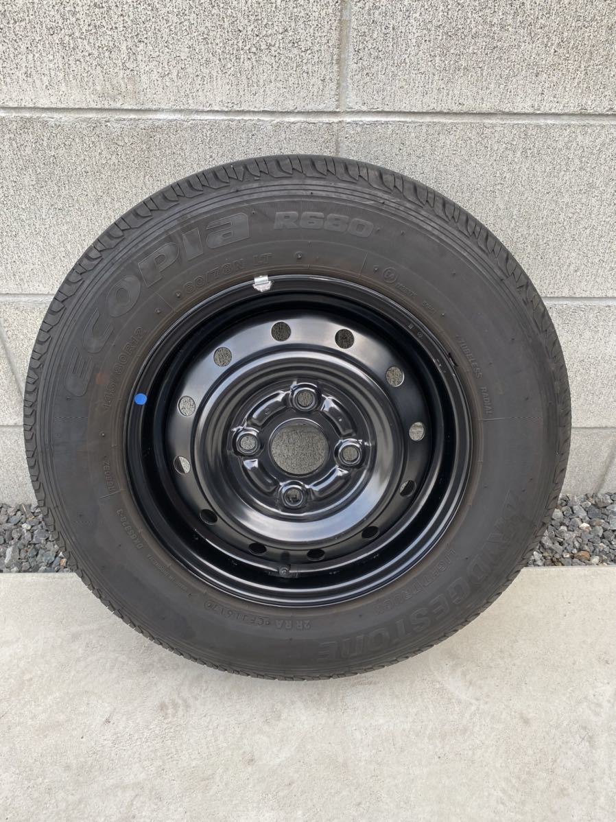 日産　クリッパーバン　ＮＶ100　タイヤ　スチールホイールセット　１本_1