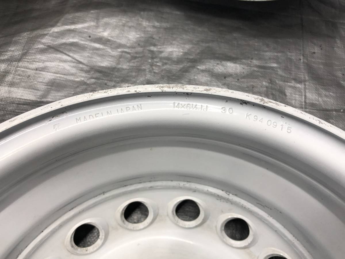 スーパーラップ 3本タイヤ付き PCD100⁄4H 14×6.5J+30 超