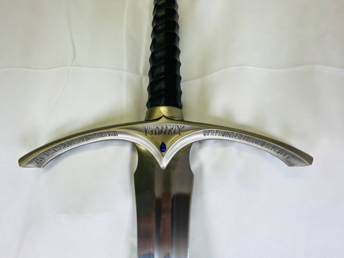 Rord Of The Rings ロードオブザリング ガンダルフ グラムドリング剣レプリカ 小道具 衣装 売買されたオークション情報 Yahooの商品情報をアーカイブ公開 オークファン Aucfan Com