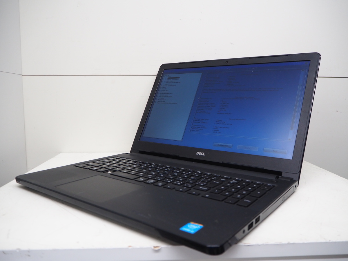 【ハード王】Dell/Vostro3558/Corei3-4005U/4GB/HDD無/バイオスOK/2175-B1