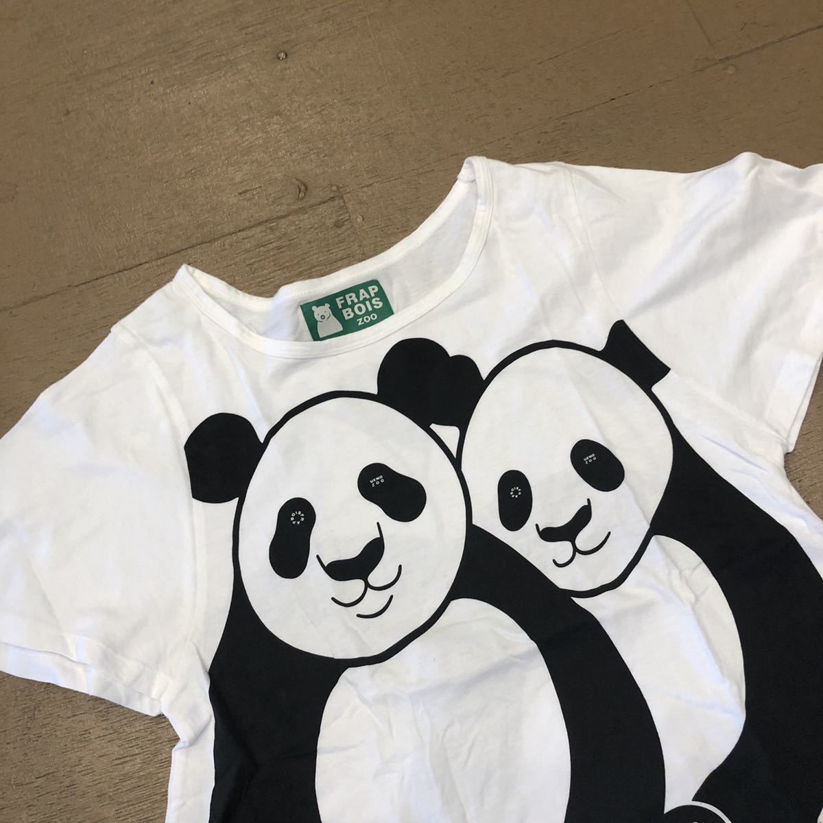 Frapbois フラボア Tシャツ ワンポイント ロゴ 上野動物園 コラボ レディース 1 半袖tシャツ 売買されたオークション情報 Yahooの商品情報をアーカイブ公開 オークファン Aucfan Com