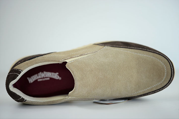 スニーカー スリッポン メンズ レザー 本革 World Workers 靴 シューズ Ww 602 ベージュ 27 0 1円 スタート 27 0cm 売買されたオークション情報 Yahooの商品情報をアーカイブ公開 オークファン Aucfan Com