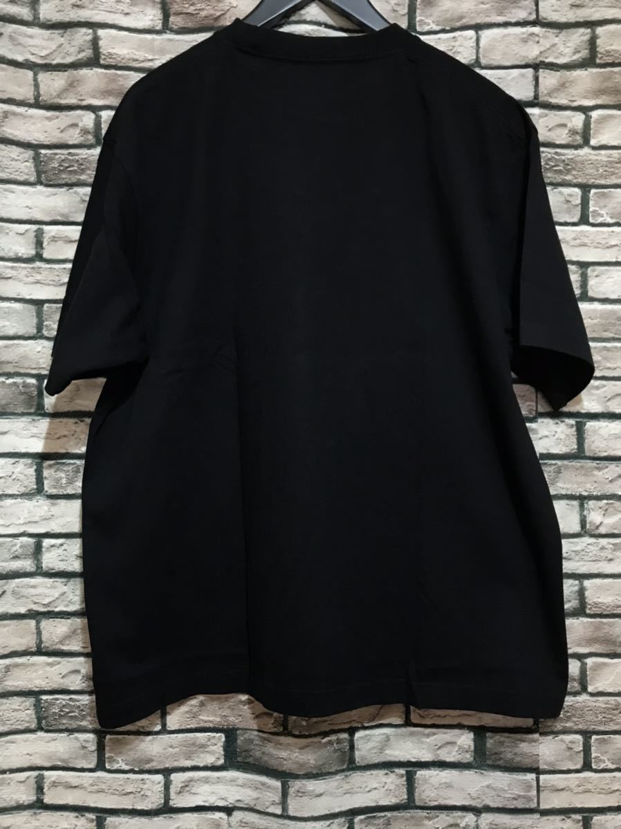 極美品☆BALENCIAGA バレンシアガ☆19AW 594579 TGV48 PARISロゴ刺繍T 