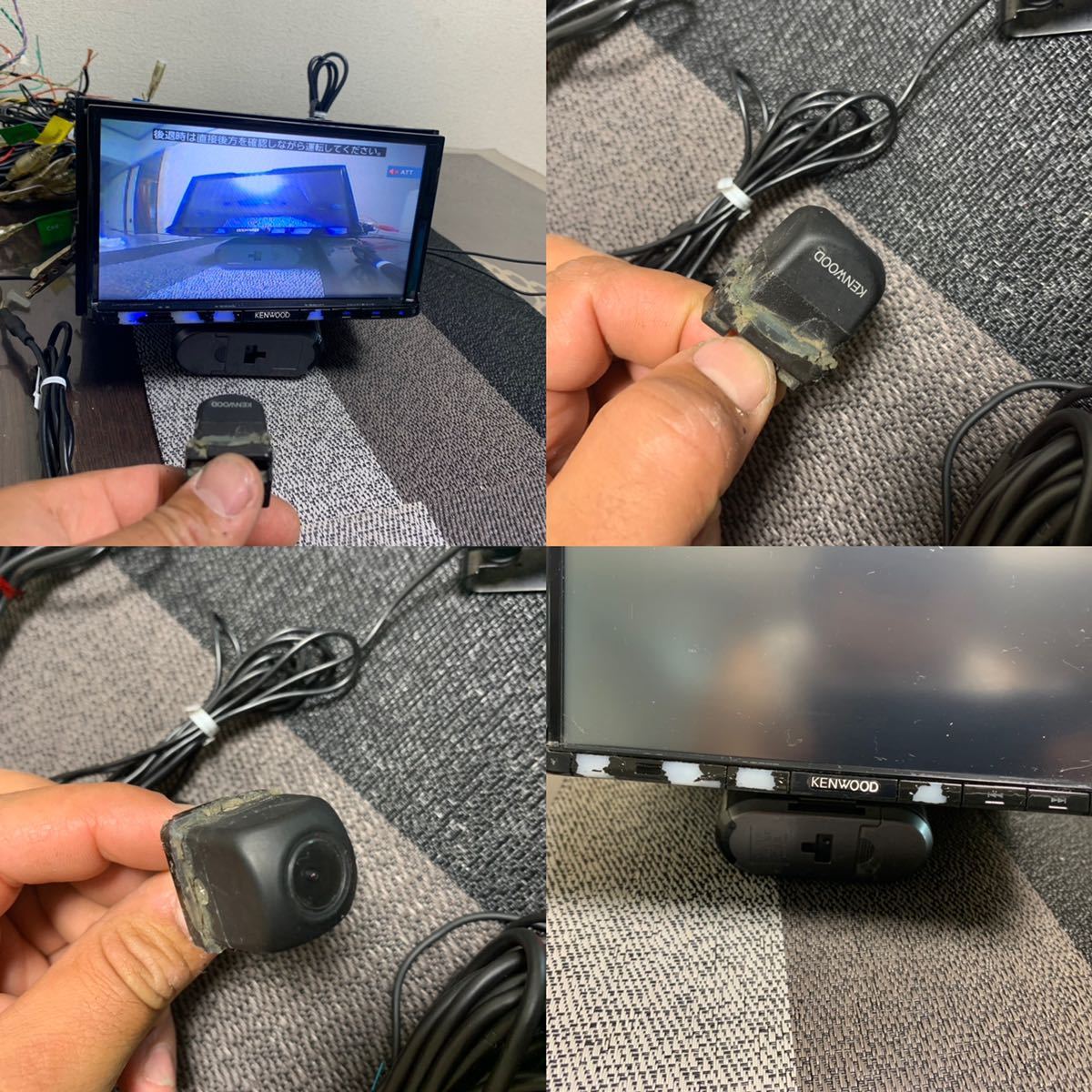 ケンウッド MDV-D502BTメモリーナビ.地図データ2014SD 、CD 、DVD