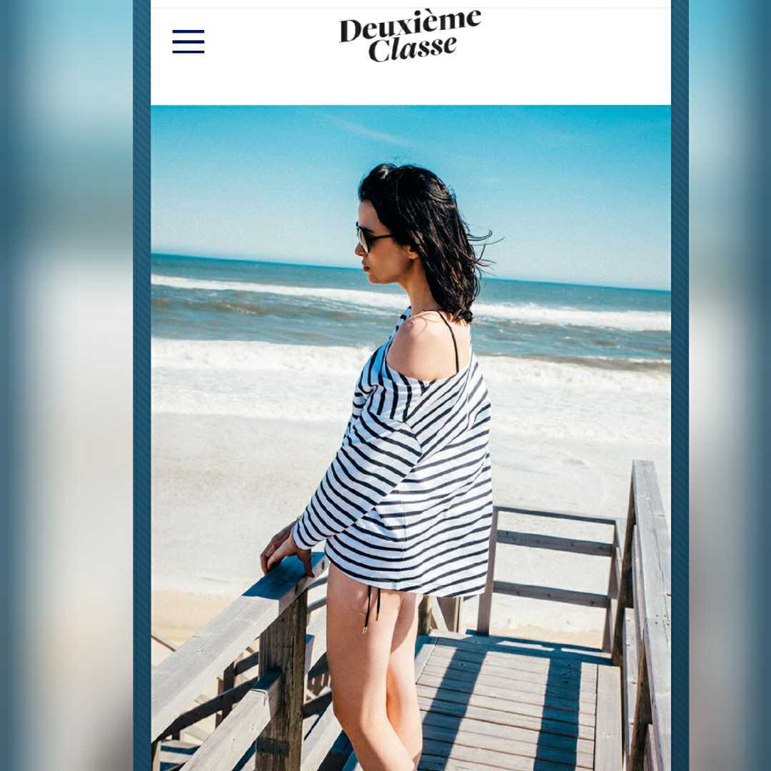 a.ドゥーズィエムクラス パトリシア ボーダー カットソー Deuxieme Classeドゥーズィエムクラス PATRICIAパトリシア 7分袖