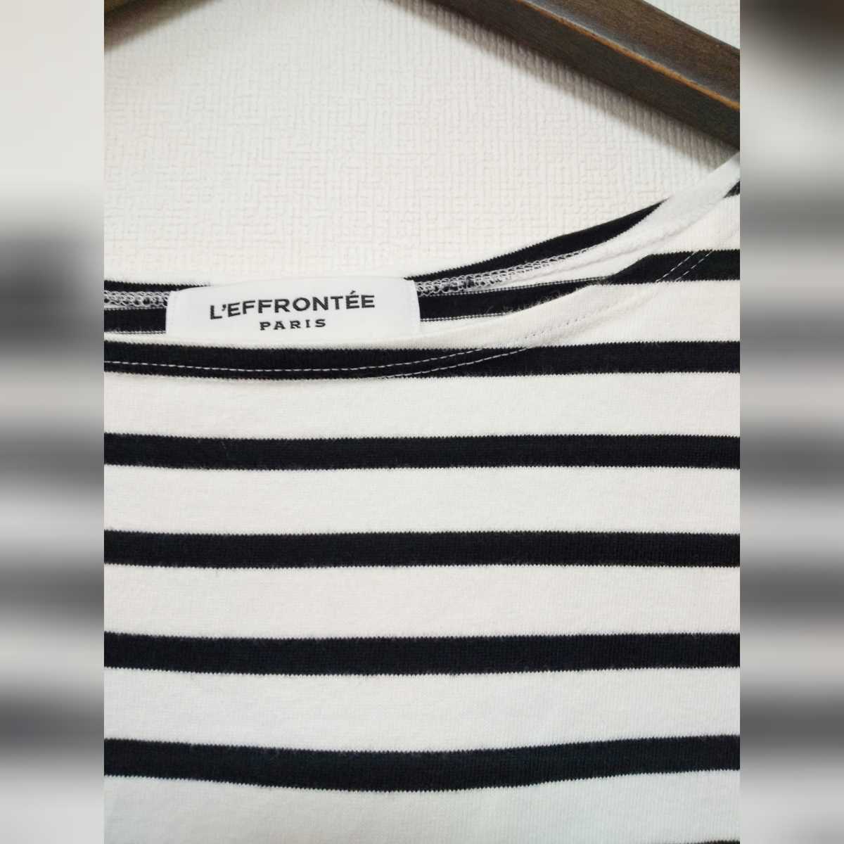 【美品】ドゥーズィエムクラス パトリシア ボーダーカットソー Deuxieme Classeドゥーズィエムクラス PATRICIAパトリシア 7分袖