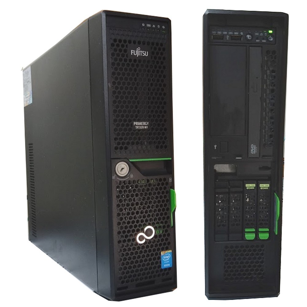 ○省スぺ型 Win2012サーバ Primergy TX1320 M1 (QC Xeon E3-1220 V3
